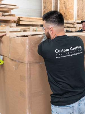 crating services in chicago custom crating and logistics setting up a new crate