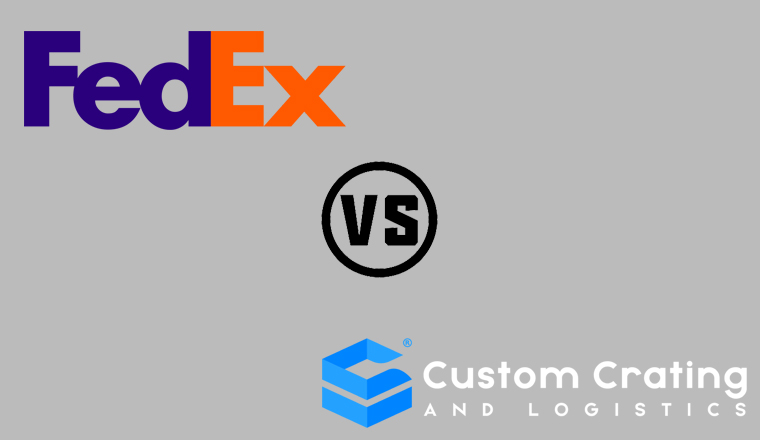 Fed Ex vs Custom Crating